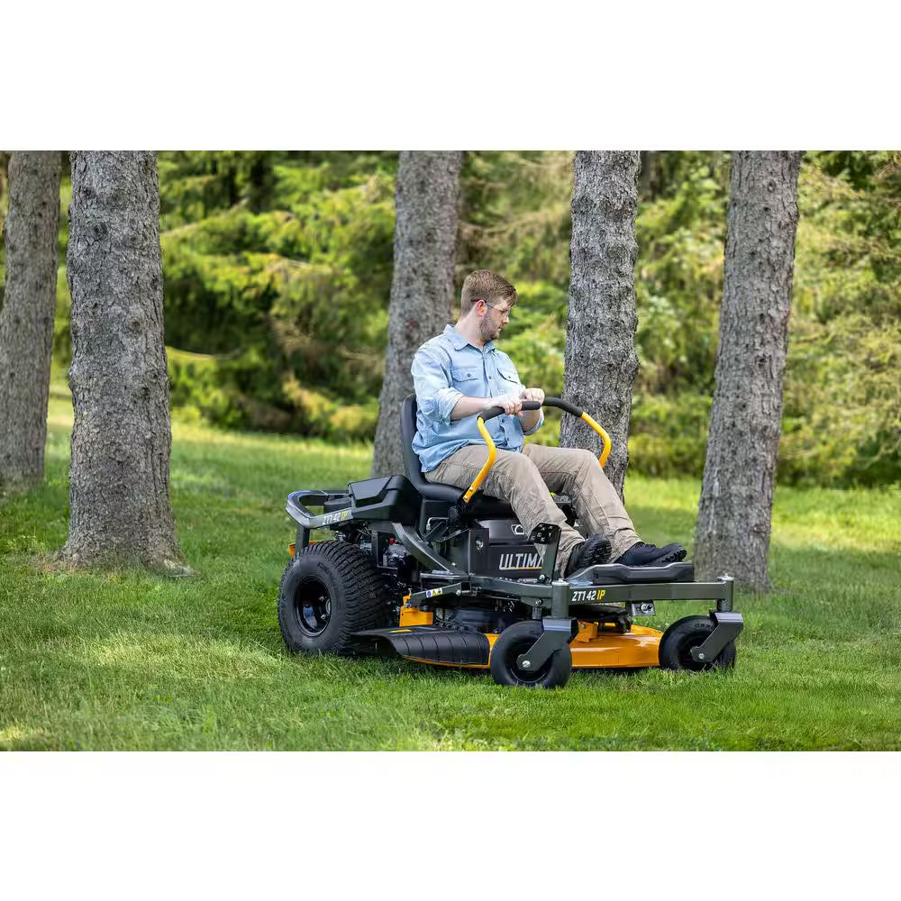 Ultima ZT1 42 In. 547 Cc Intellipower Engine Dual Hydrostatic Drive Gas Zero Turn Riding Lawn Mower