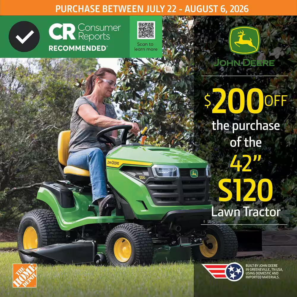 S120 42 In. 22 HP V-Twin Gas Hydrostatic Riding Lawn Mower