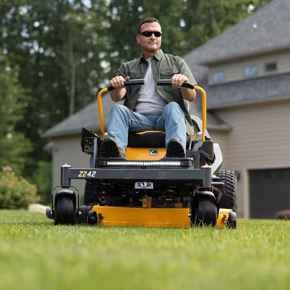 Ultima Z2 46In. Fabricated Deck 21.5HP V-Twin Kawasaki FR Series Engine Dual Hydro Drive Gas Zero Turn Riding Lawn Mower