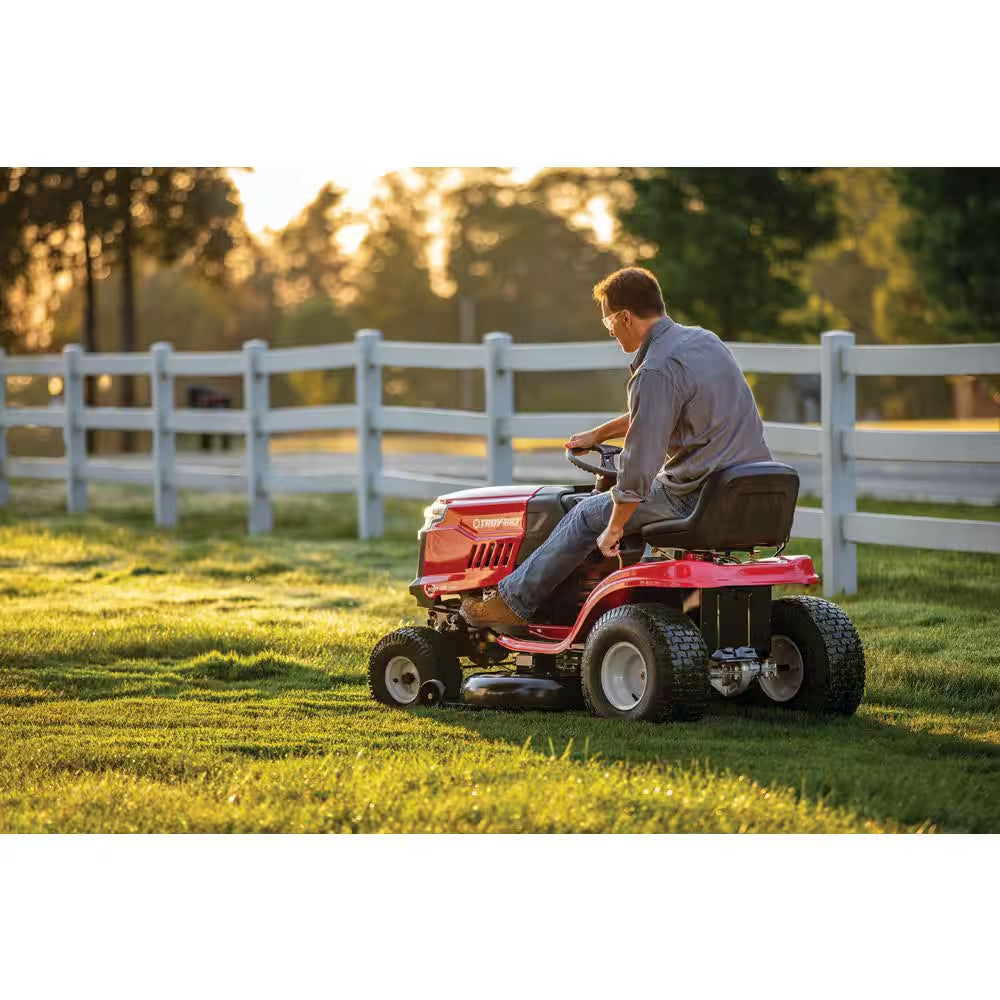 Pony 42 In. 547Cc Engine 7-Speed Manual Drive Gas Front Engine Riding Lawn Mower