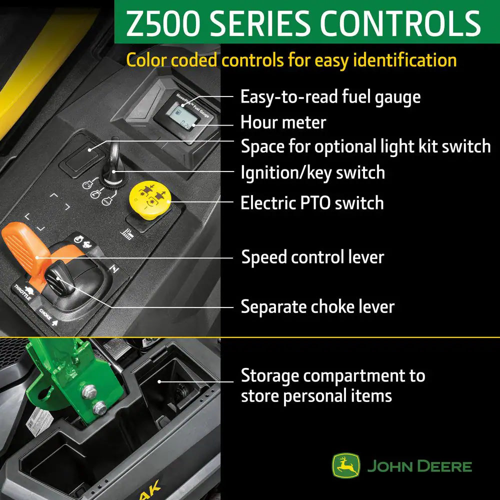 Z515E 60 In. 24 HP V-Twin ELS Gas Dual Hydrostatic Zero Turn Riding Lawn Mower