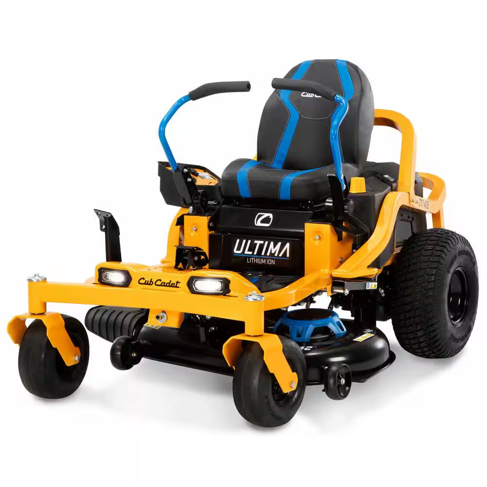 Ultima ZT1 42 In. 56-Volt MAX 60 Ah Battery Lithium-Ion Electric Drive Zero Turn Riding Lawn Mower