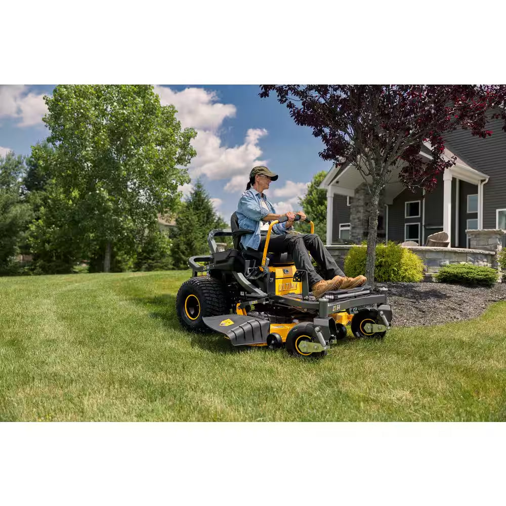 Ultima Z3 54In. Fabricated Deck 24HP V-Twin Kawasaki FR Series Engine Gas Zero Turn Lawn Mower W/Front Wheel Suspension