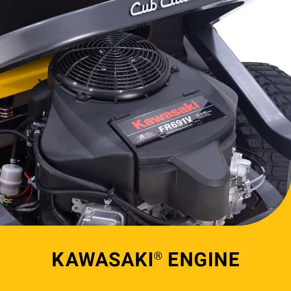 Ultima Z2 50In. Fabricated Deck 23HP V-Twin Kawasaki FR Series Engine Dual Hydro Drive Gas Zero Turn Riding Lawn Mower