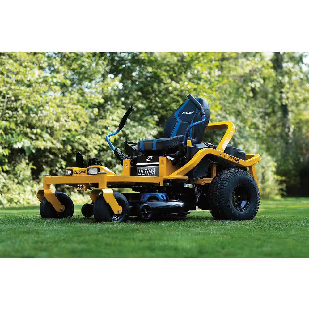 Ultima ZT1 42 In. 56-Volt MAX 60 Ah Battery Lithium-Ion Electric Drive Zero Turn Riding Lawn Mower