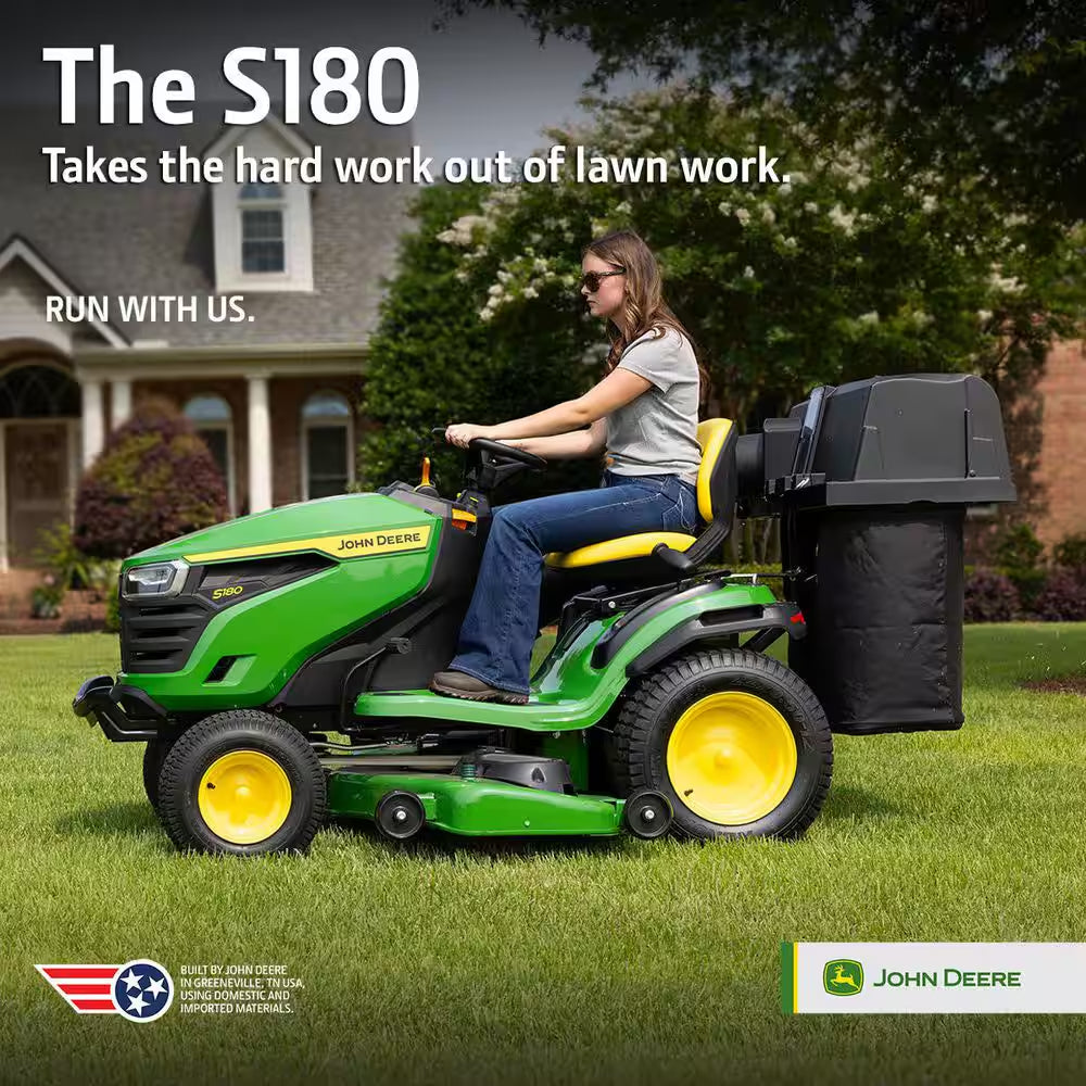 S180 54 In. 24 HP V-Twin ELS Gas Hydrostatic Riding Lawn Mower