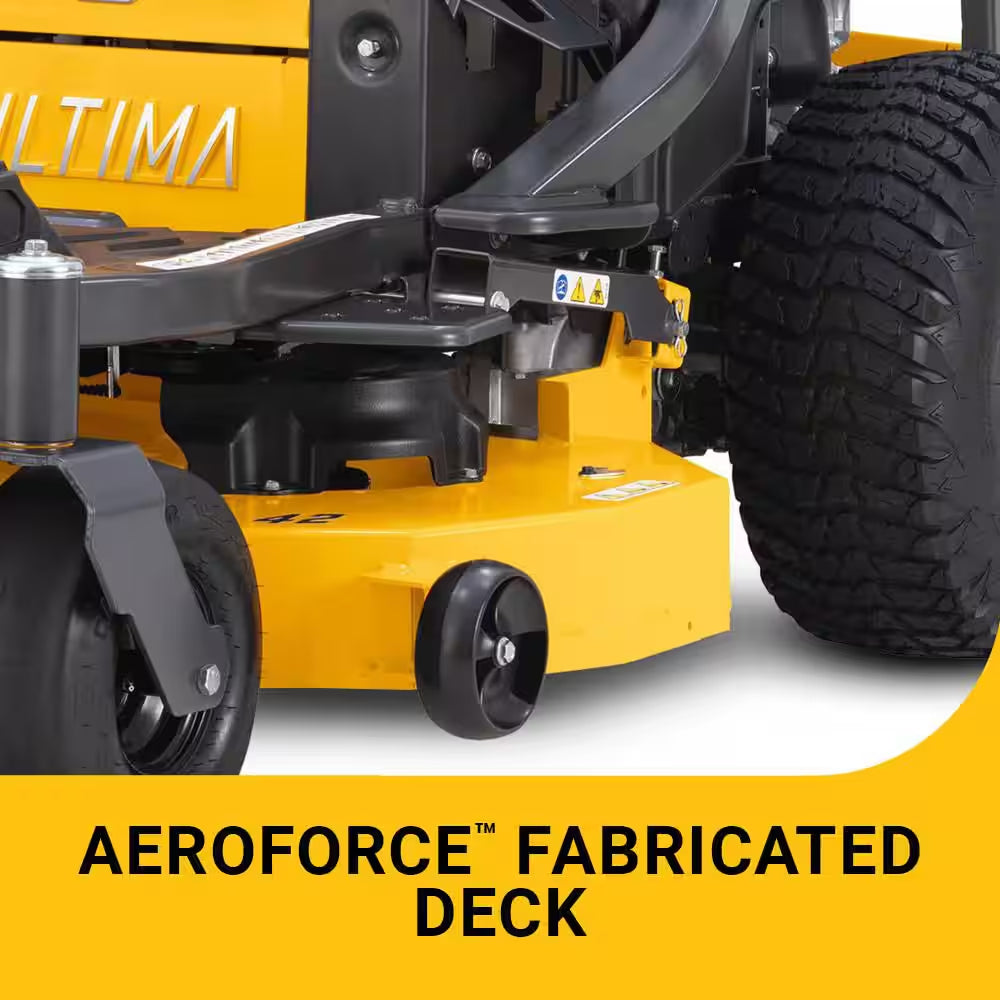 Ultima Z2 46In. Fabricated Deck 21.5HP V-Twin Kawasaki FR Series Engine Dual Hydro Drive Gas Zero Turn Riding Lawn Mower