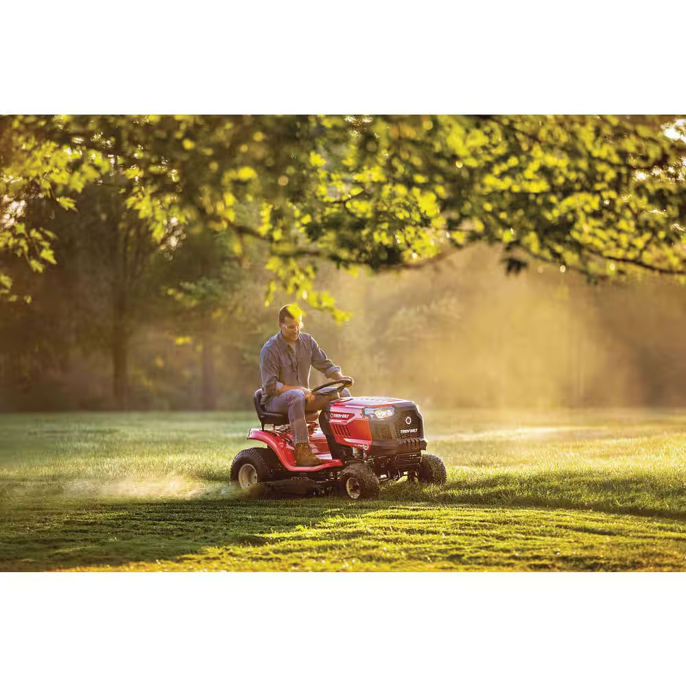 Pony 42 In. 547Cc Engine 7-Speed Manual Drive Gas Front Engine Riding Lawn Mower
