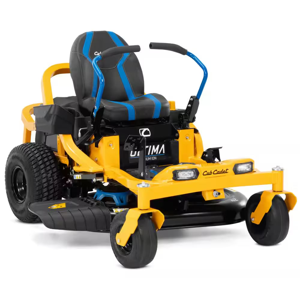Ultima ZT1 42 In. 56-Volt MAX 60 Ah Battery Lithium-Ion Electric Drive Zero Turn Riding Lawn Mower