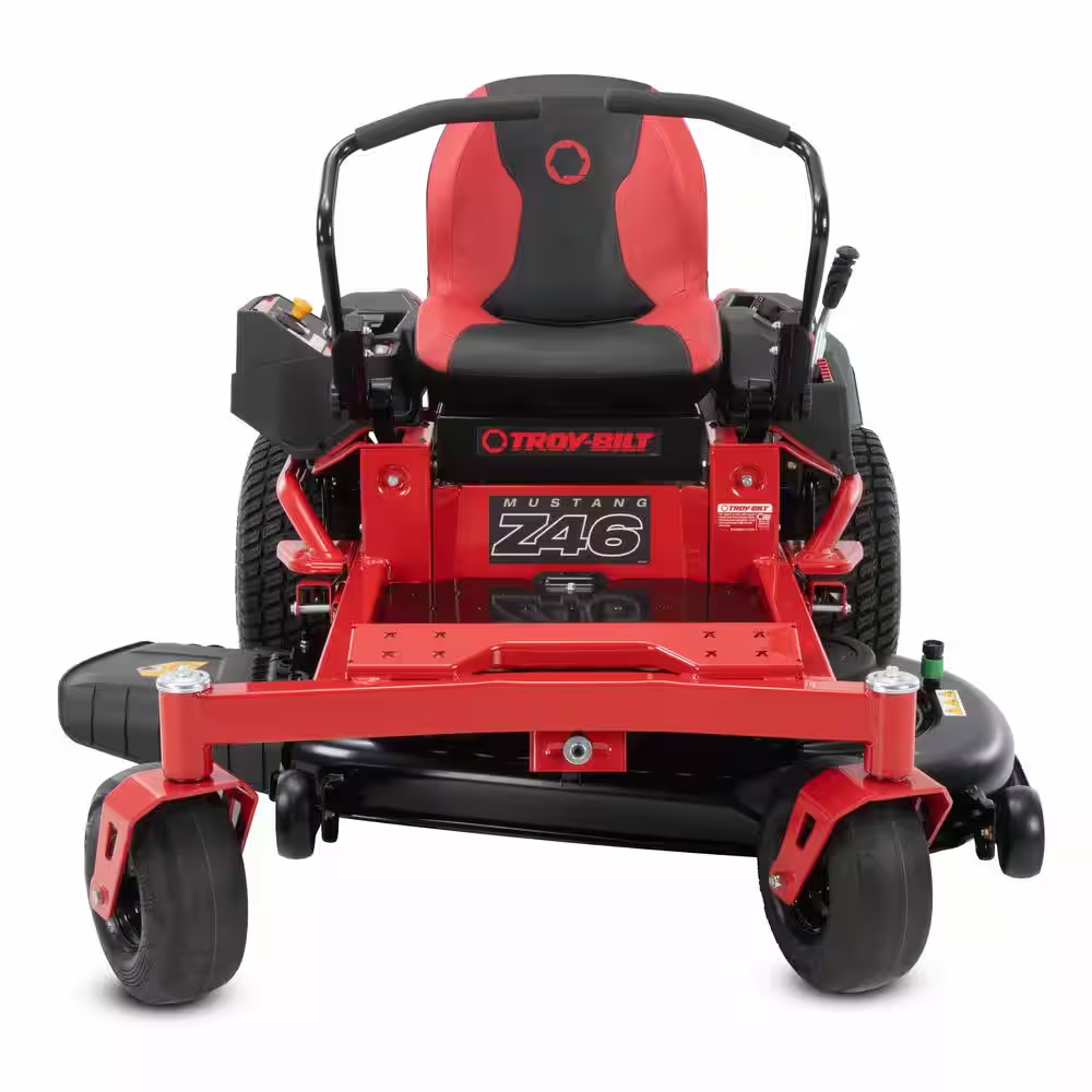 Mustang 46 In. 22 HP V-Twin Kohler 7000 Series Engine Dual Hydrostatic Drive Gas Zero Turn Riding Lawn Mower