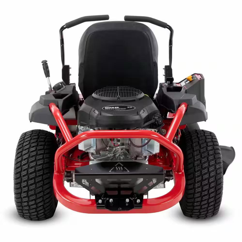 Mustang 46 In. 22 HP V-Twin Kohler 7000 Series Engine Dual Hydrostatic Drive Gas Zero Turn Riding Lawn Mower