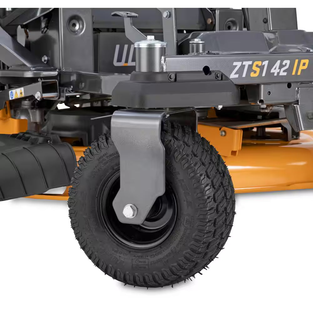 Ultima ZTS1 42 In. 547 Cc Intellipower Engine Dual Hydro Drive Gas Zero Turn Riding Lawn Mower W/Steering Wheel Control