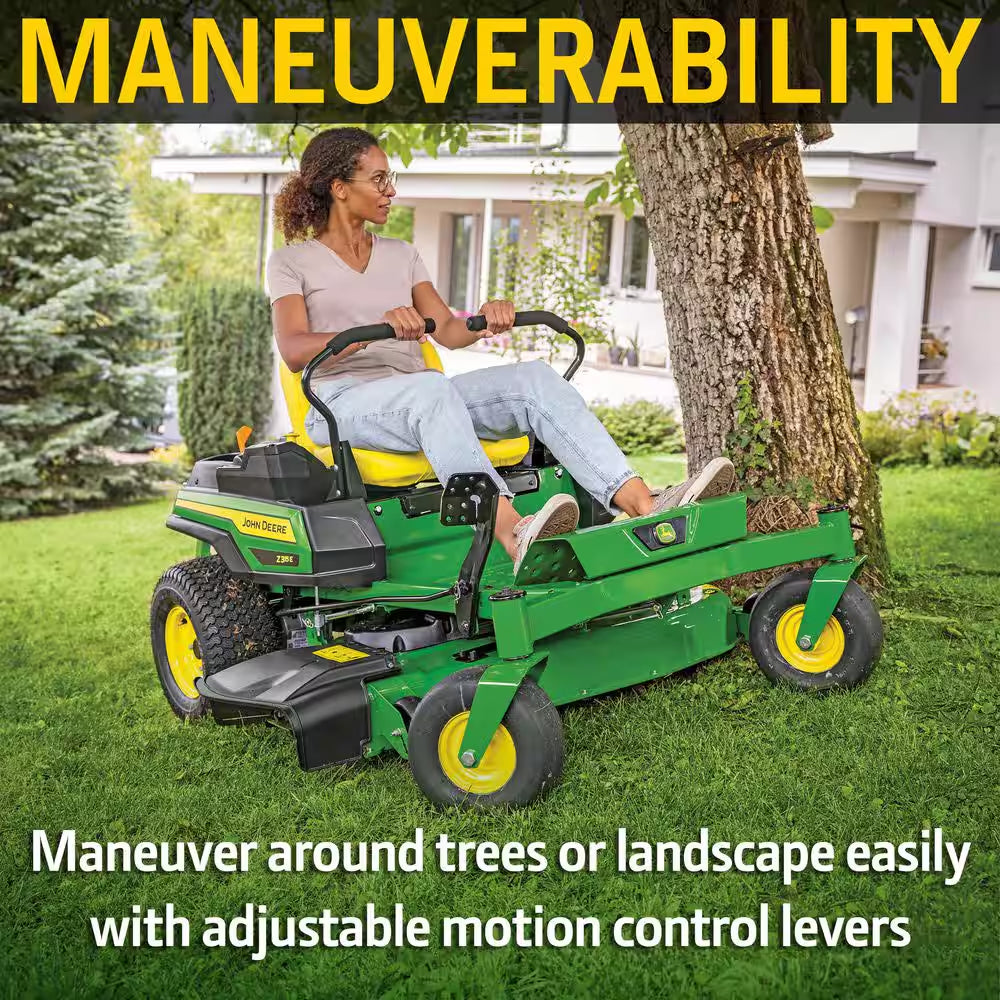 Z315E 42 In. 20 HP Gas Dual Hydrostatic Zero Turn Riding Lawn Mower