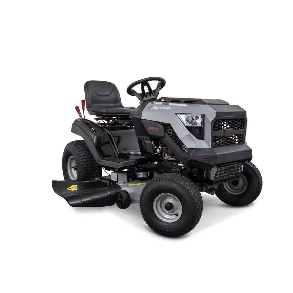 MT100 42 In. 13.5 HP 500Cc E1350 Series Briggs and Stratton Engine 6-Speed Manual Gas Riding Lawn Tractor Mower
