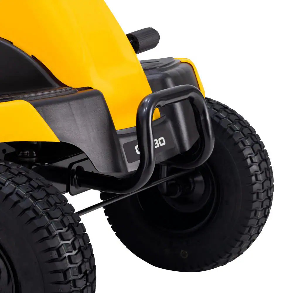 30 In. 10.5 HP Briggs and Stratton Engine 6-Speed Manual Drive Gas Rear Engine Riding Mower with Mulch Kit Included