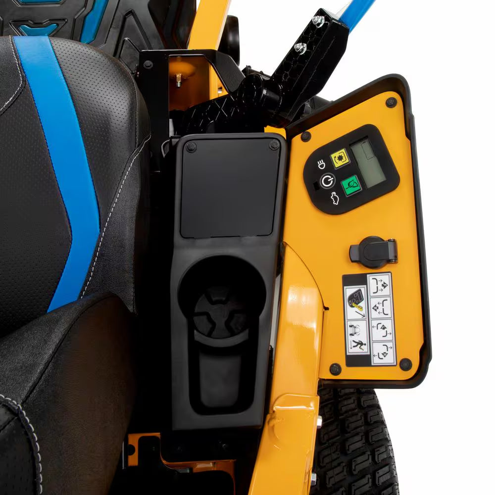 Ultima ZT1 42 In. 56-Volt MAX 60 Ah Battery Lithium-Ion Electric Drive Zero Turn Riding Lawn Mower