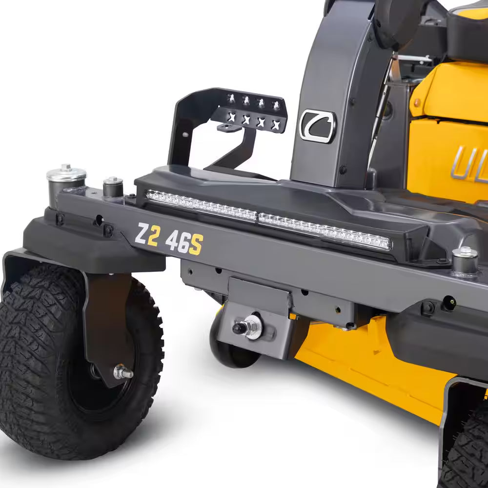 Ultima Z2 46S In. Fab Deck 21. 5HP V-Twin Kawasaki FR Series Engine Gas Zero Turn Riding Mower W/Steering Wheel Control