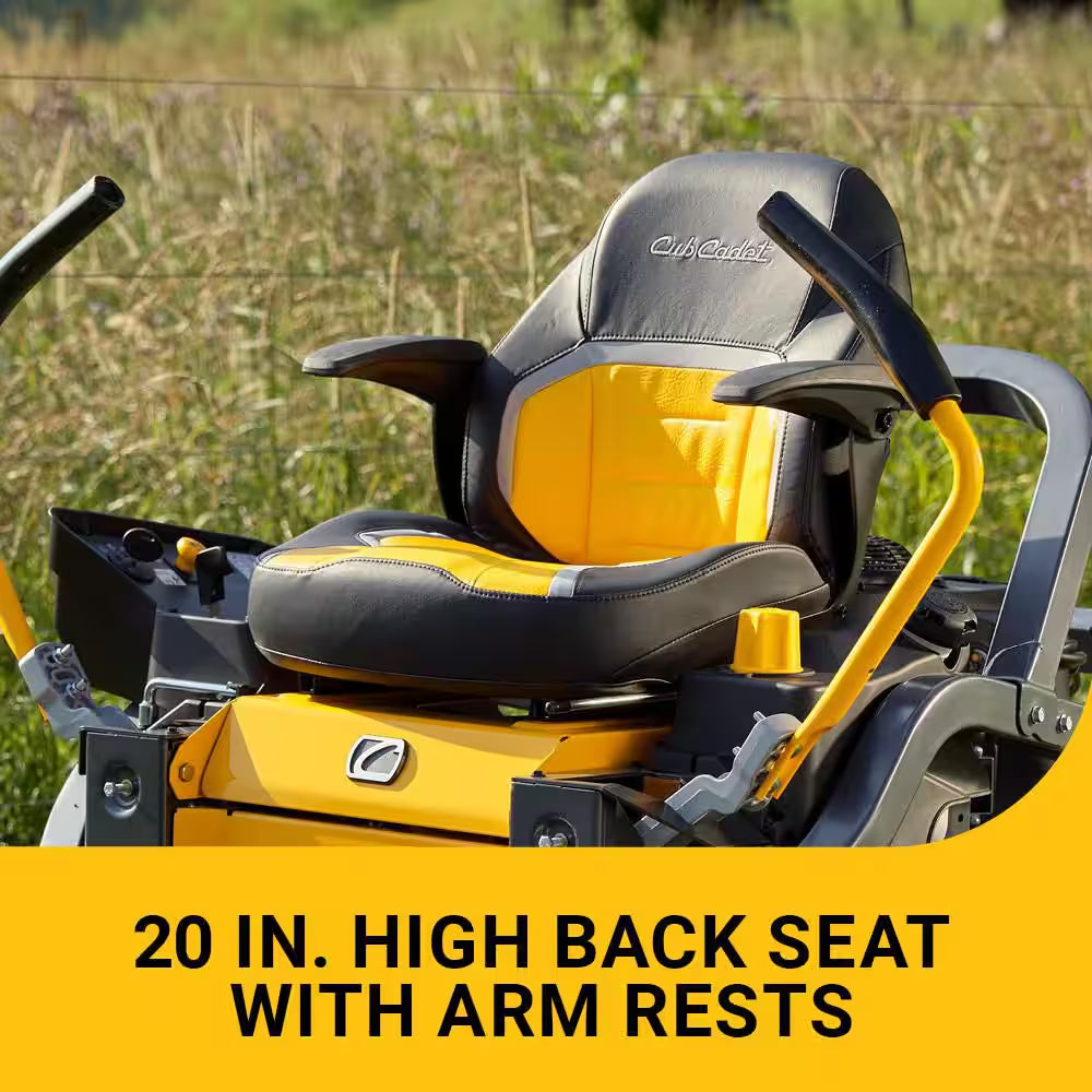 Ultima Z3 60In. Fabricated Deck 24HP V-Twin Kawasaki FR Series Engine Gas Zero Turn Lawn Mower W/Front Wheel Suspension
