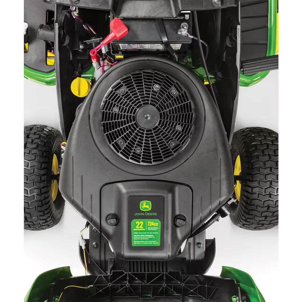 S140 48 In. 22 HP V-Twin Gas Hydrostatic Riding Lawn Mower