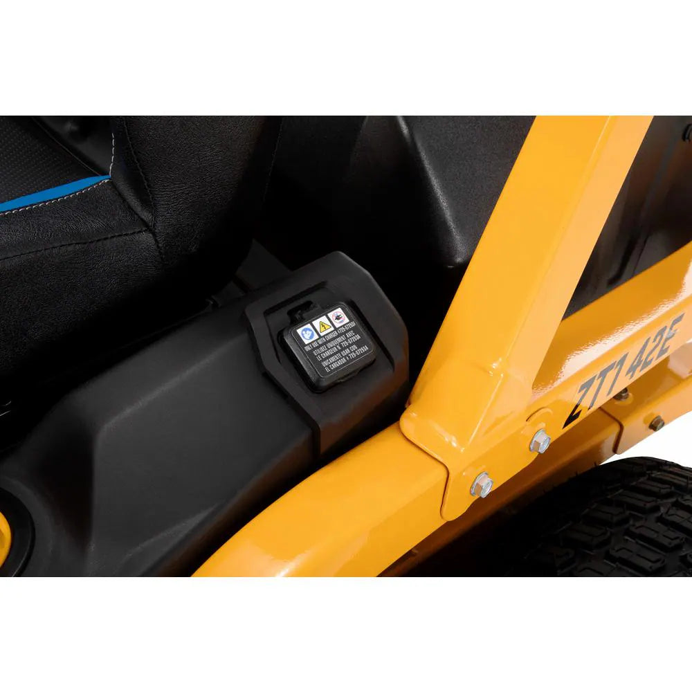 Ultima ZT1 42 In. 56-Volt MAX 60 Ah Battery Lithium-Ion Electric Drive Zero Turn Riding Lawn Mower