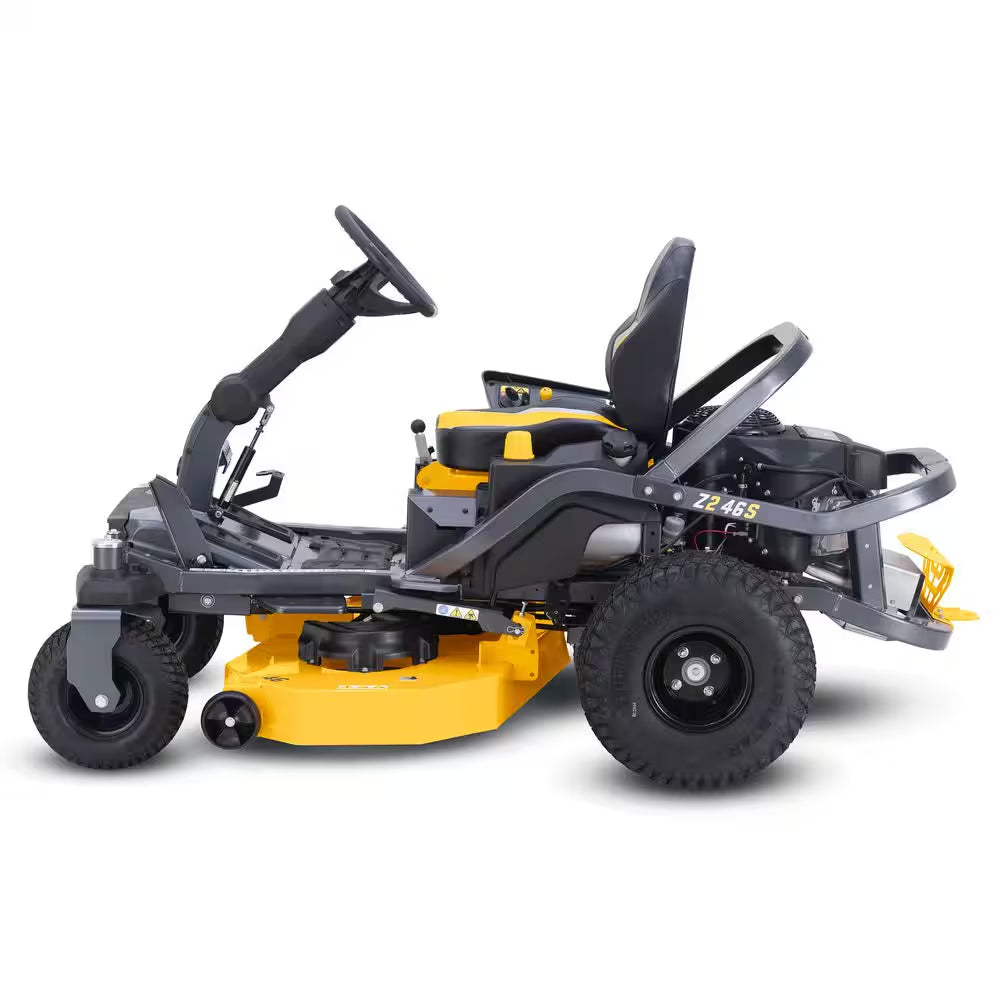 Ultima Z2 46S In. Fab Deck 21. 5HP V-Twin Kawasaki FR Series Engine Gas Zero Turn Riding Mower W/Steering Wheel Control
