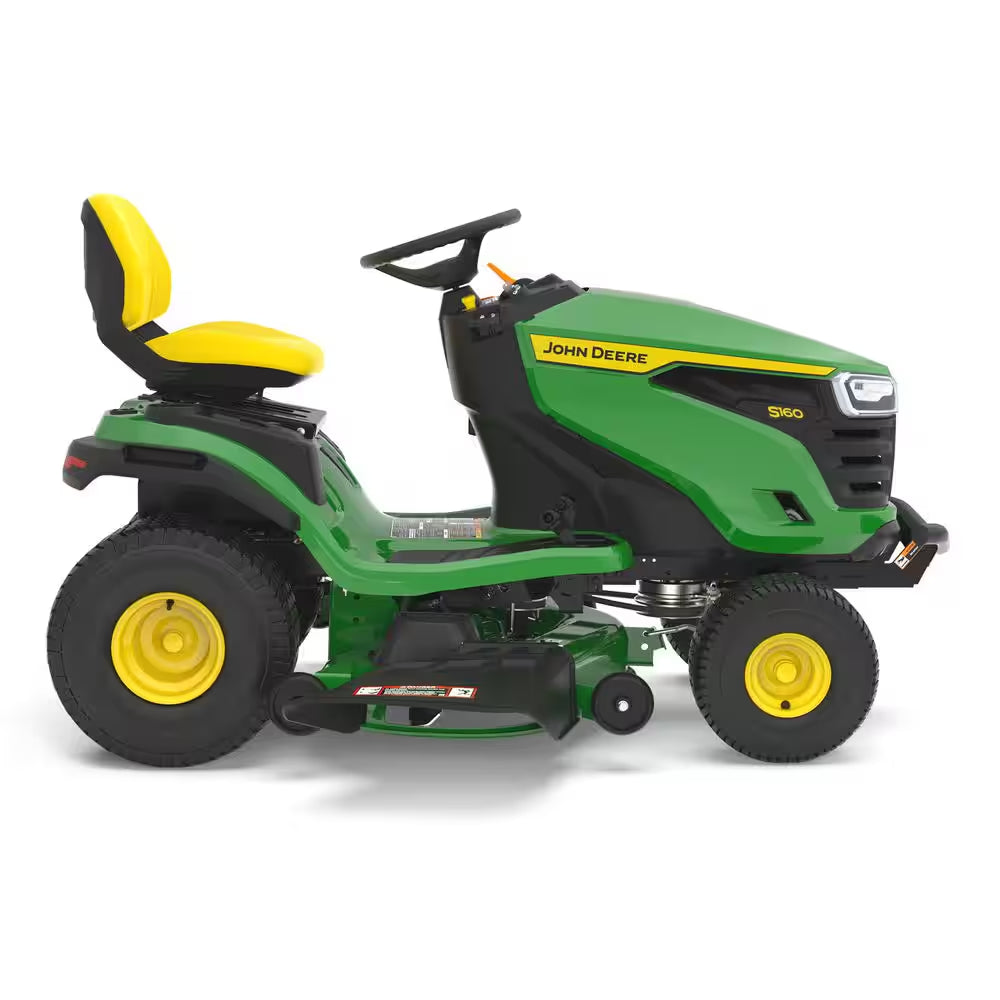 S160 48 In. 24 HP V-Twin, ELS Gas Hydrostatic Riding Lawn Mower