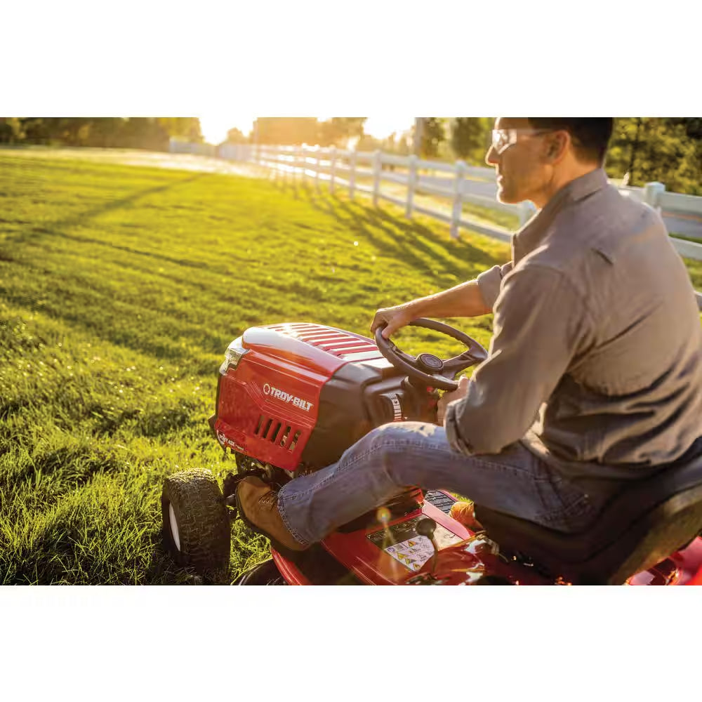 Pony 42 In. 547Cc Engine 7-Speed Manual Drive Gas Front Engine Riding Lawn Mower
