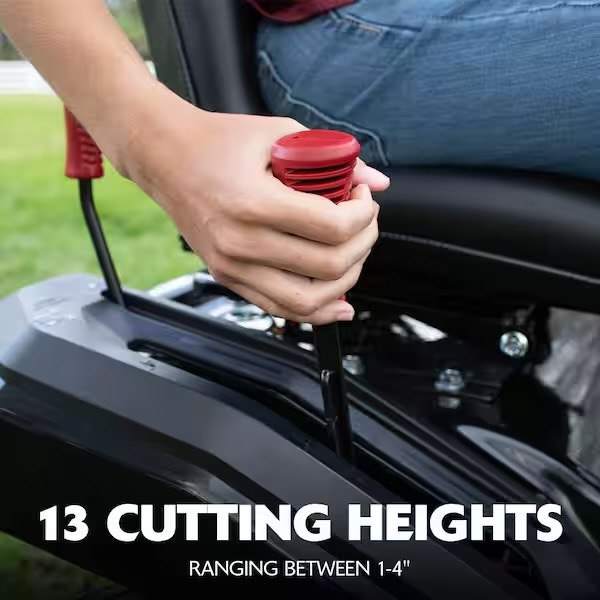 Cruz 42 In. Zero Turn Mower with 19.0 HP Engine, Mulching Kit and Double Bagger Combo