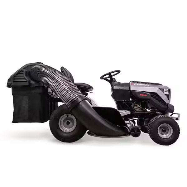 42 In. 19.0 HP Riding Lawn Tractor Mower, Mulching Kit and Double Bagger for 42 In. Deck Combo