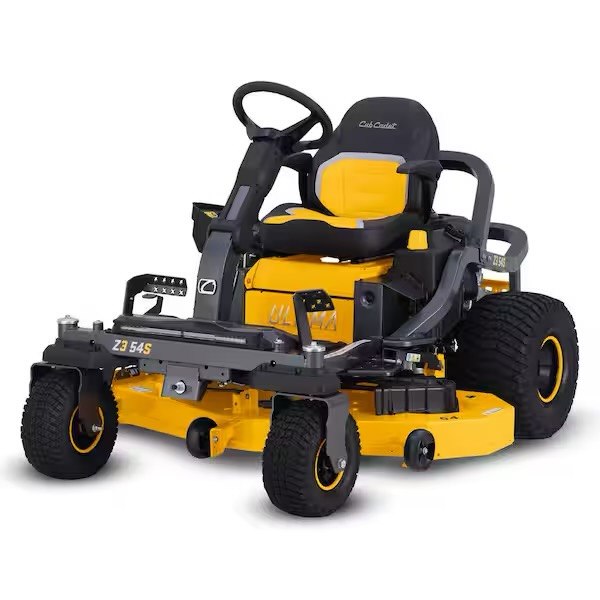 Ultima ZT Mower Combo: 54 In. Fab Deck 23HP Kawasaki Engine Zero Turn Mower, Bagger, and Mounting Kit