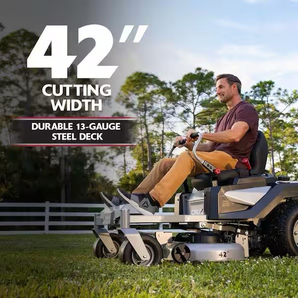 Cruz XD 50 In. 22.0 HP Zero Turn Mower with Mulching Kit and Double Bagger